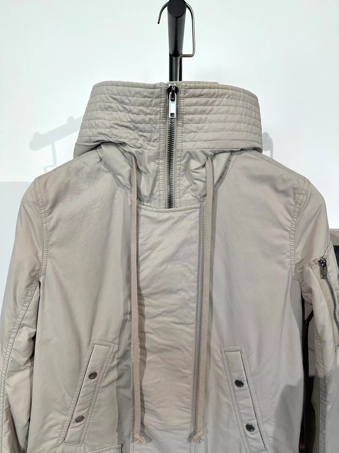 Rick Owens Rick Owens Mid-Length Ma-1 Bomber Jacket Size S Size US S / EU 44-46 / 1 - 5 Thumbnail