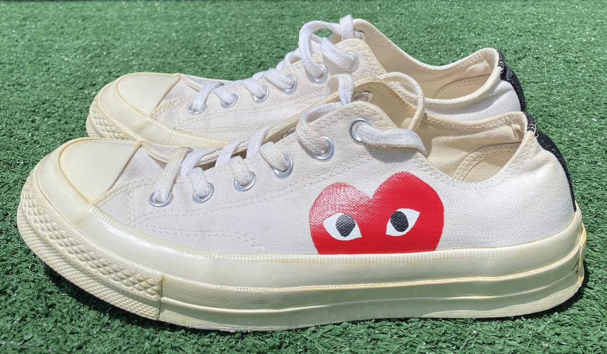Converse Converse X Play Comme des Garcons Low Top Shoes Men’s 7 Size US 7 / EU 40 - 3 Thumbnail