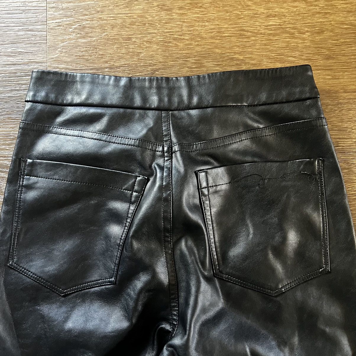 BLANKNYC Pleather Black NYC Vintage Pants Size 27" / US 4 / IT 40 - 7 Thumbnail