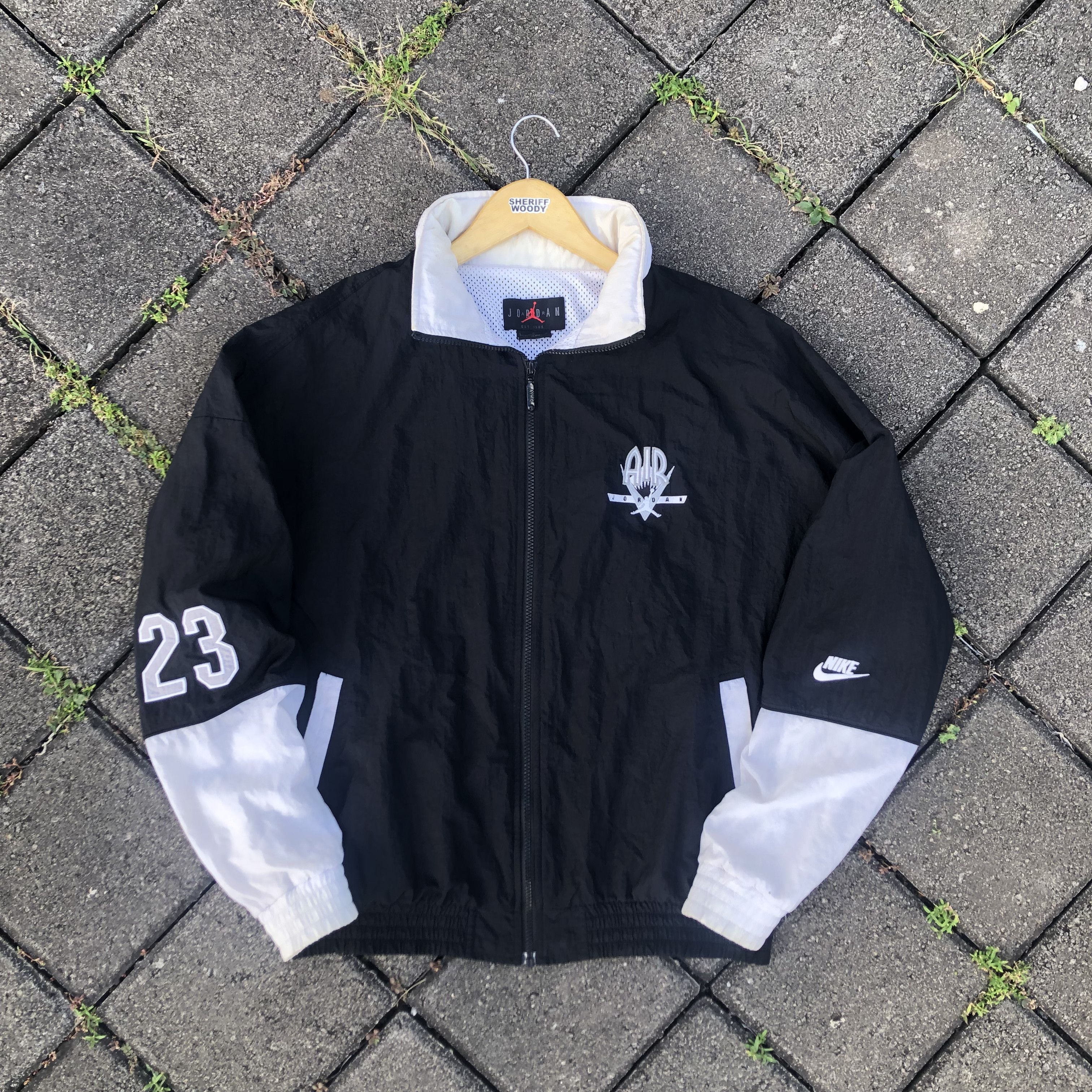 Nike Jacket vtg Nike Air Jordan Size US L / EU 52-54 / 3 - 2 Thumbnail