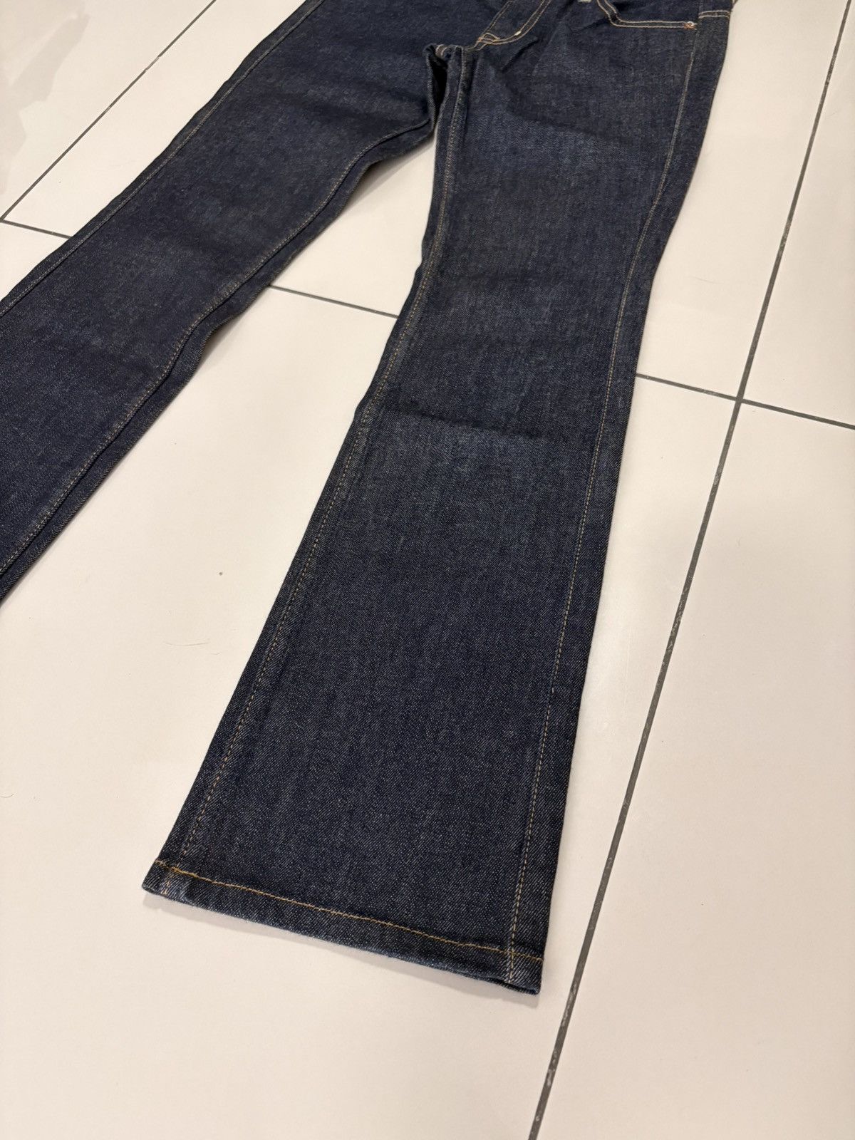 Japanese Brand Uniqlo Slimfit Bootcut Jeans Denim Size US 29 - 3 Thumbnail