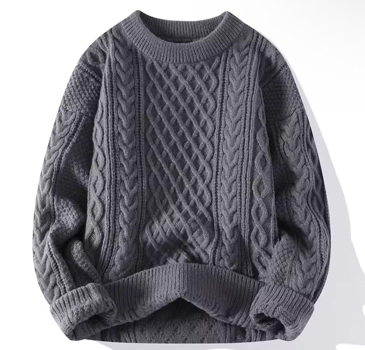 Japanese Brand Retro Weaving Art Jacquard Knitted Sweatshirt Size US M / EU 48-50 / 2 - 1 Thumbnail