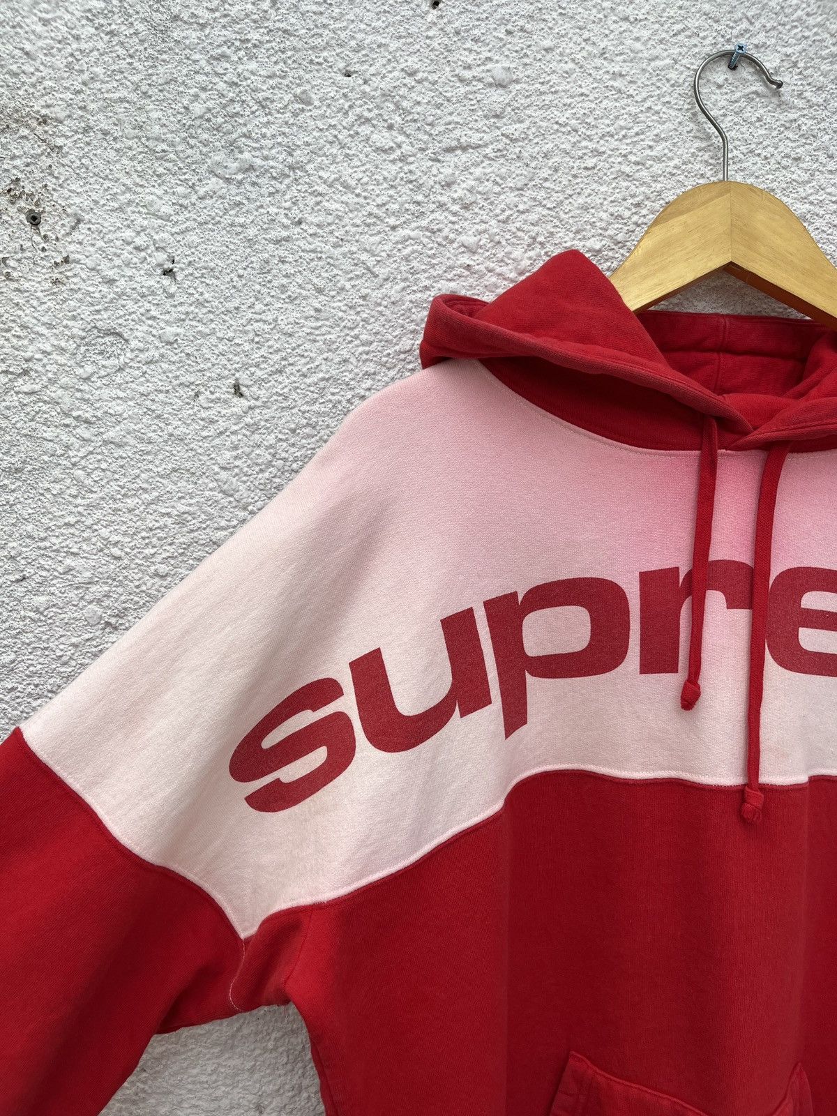 Supreme FW17 Supreme Blocked Two Tone Hoodie Size US L / EU 52-54 / 3 - 11 Thumbnail