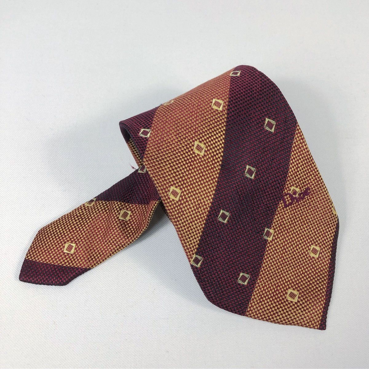 Christian Dior Monsieur × Vintage Rare Vintage Christian Dior Monsieur Silk Tie Size ONE SIZE - 9 Thumbnail