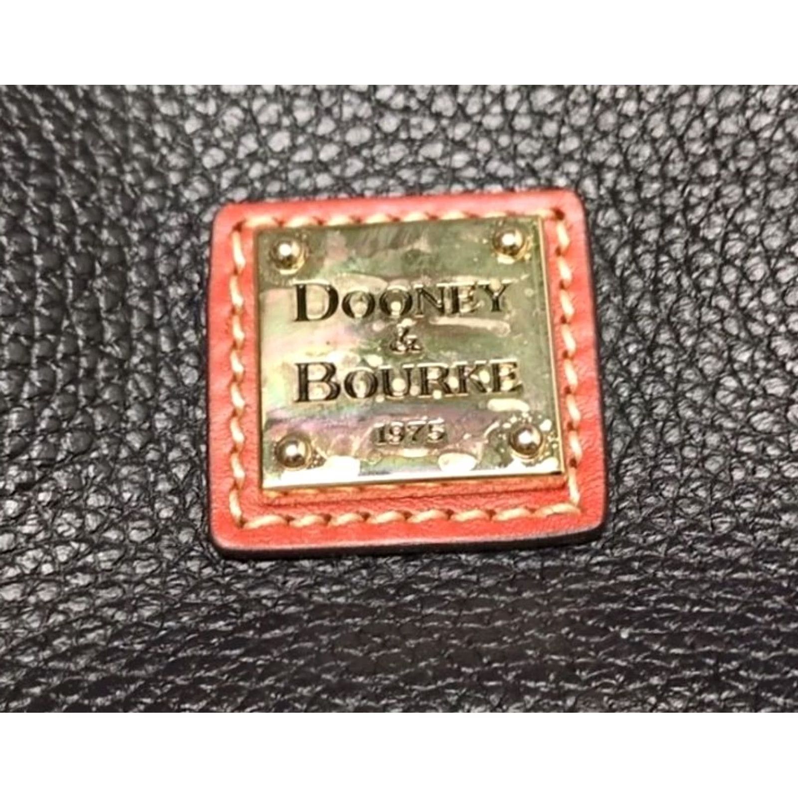 Dooney & Bourke Dooney & Bourke Leather Satchel Bag Shoulder Strap Handbag Purse Pebble Grain Multicolor Women Size ONE SIZE - 4 Thumbnail