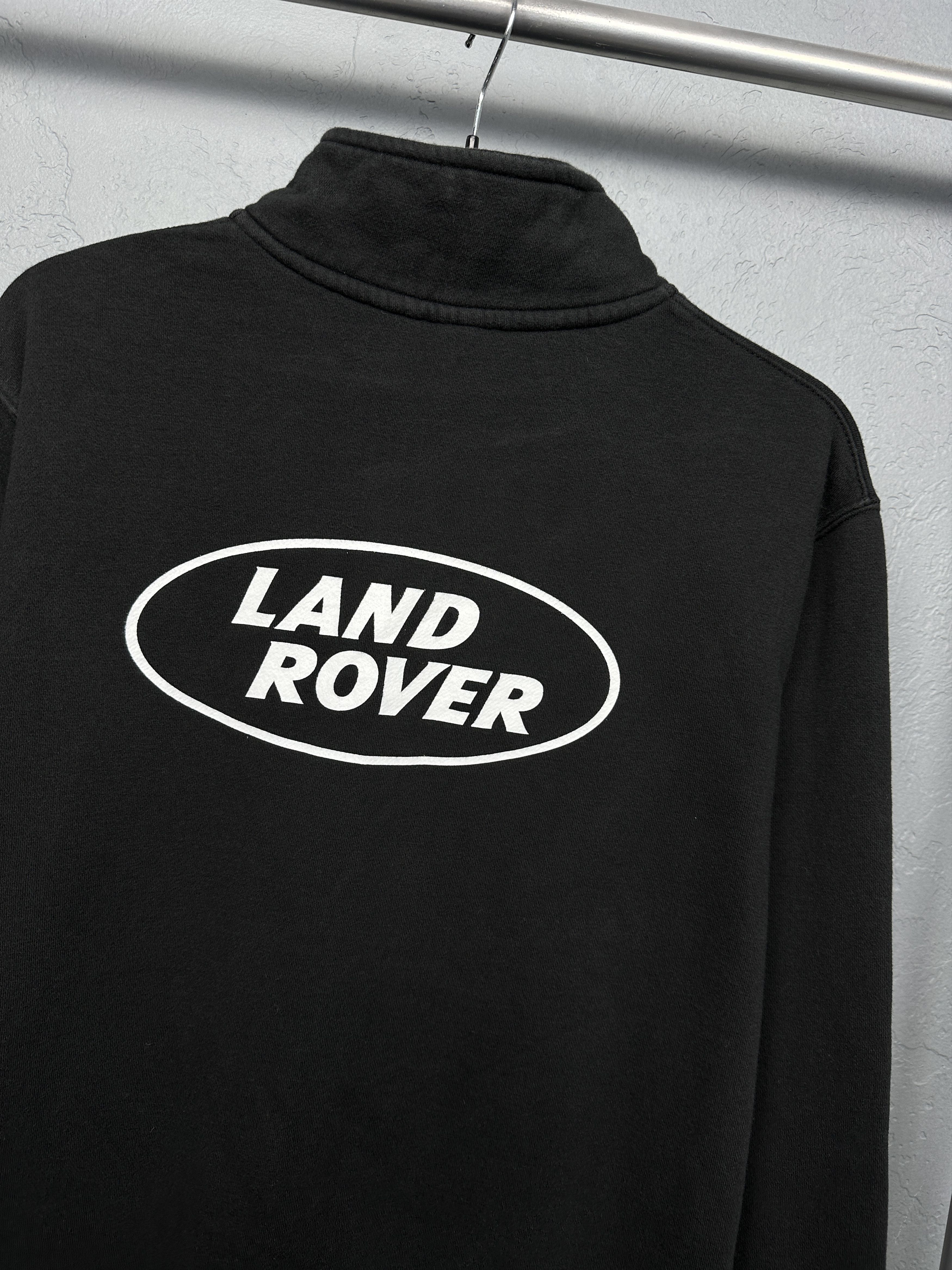 Vintage Land Rover Vintage Mens Workwear 1\4 Zip Sweatshirt Size US L / EU 52-54 / 3 - 2 Thumbnail
