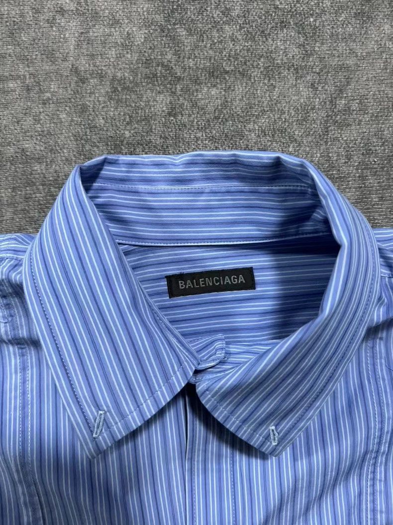 Balenciaga Balenciaga size 34 Striped shirt Size XS / US 0-2 / IT 36-38 - 3 Thumbnail