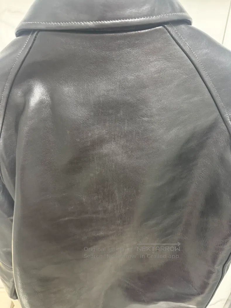 Neighborhood Neighborhood Collaboration Coach Leather Jacket, Horsehide Size US L / EU 52-54 / 3 - 3 Thumbnail