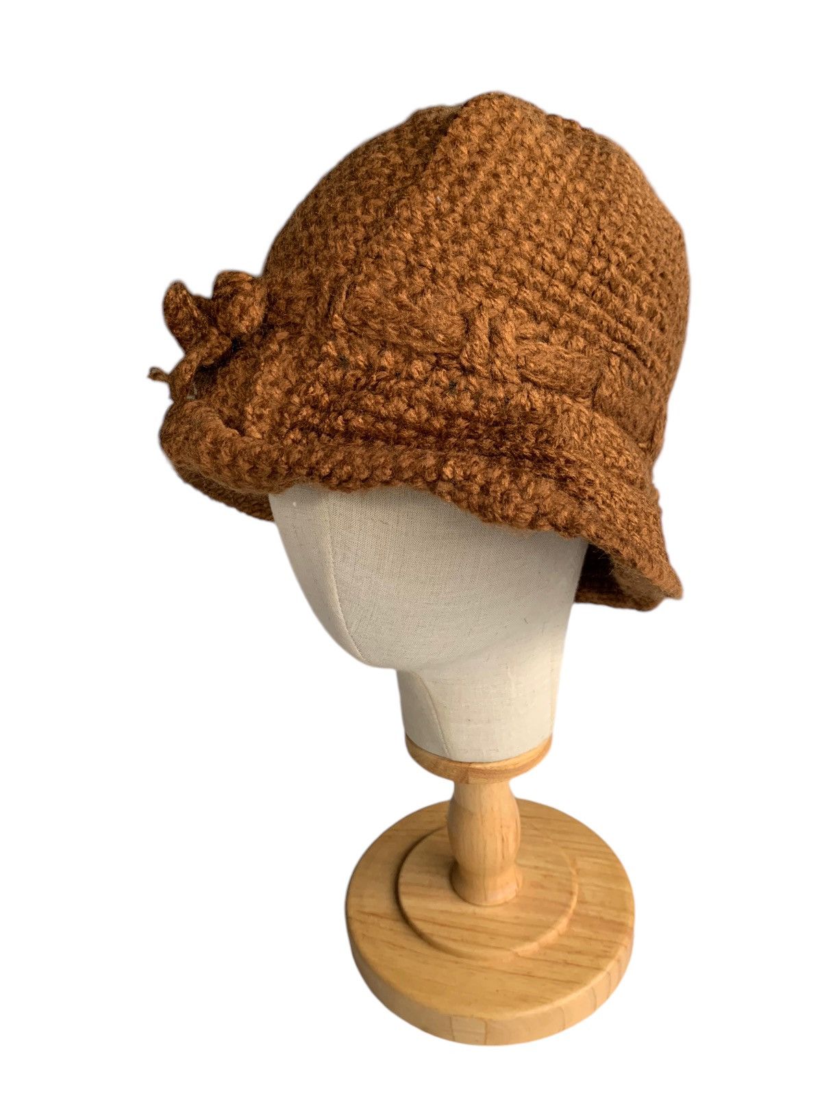 Japanese Brand × Kapital × Vintage Crochet Knitted Rare Bucket Hats Size ONE SIZE - 3 Thumbnail