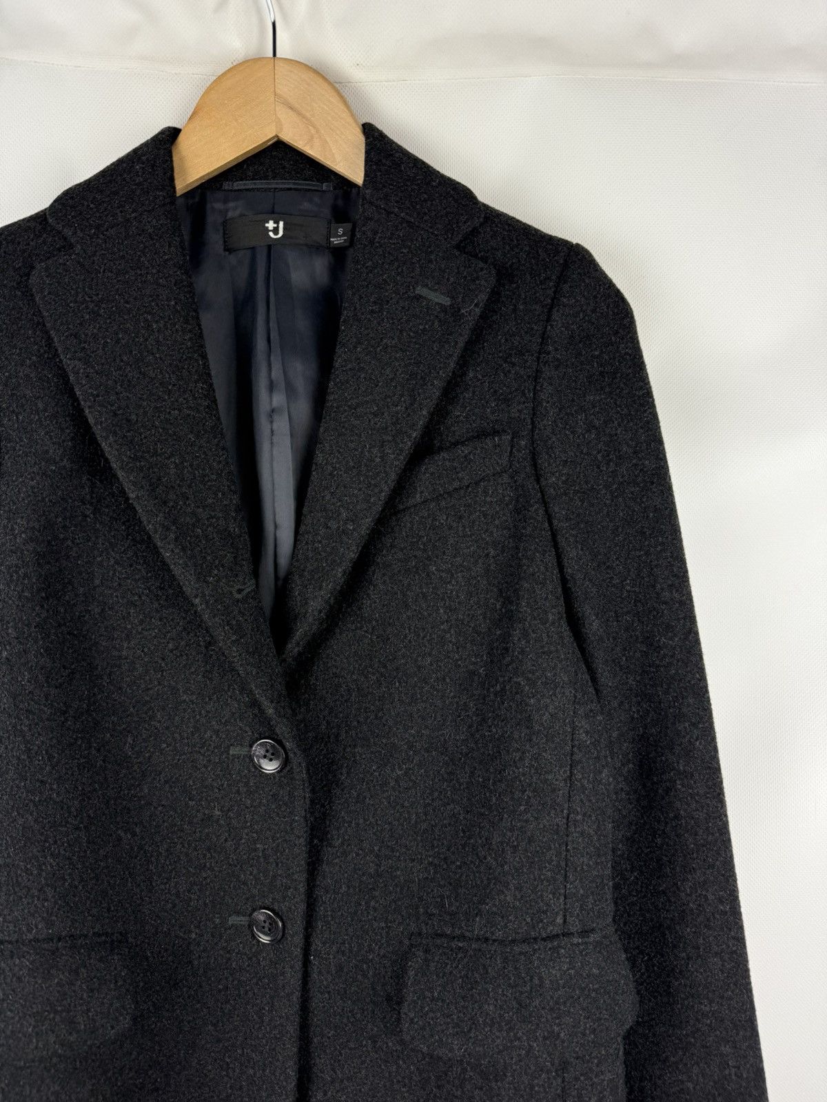 Jil Sander × Uniqlo +J Jil Sander Uniqlo Ladies Single Breasted Wool Coat Jacket Size S / US 4 / IT 40 - 5 Thumbnail