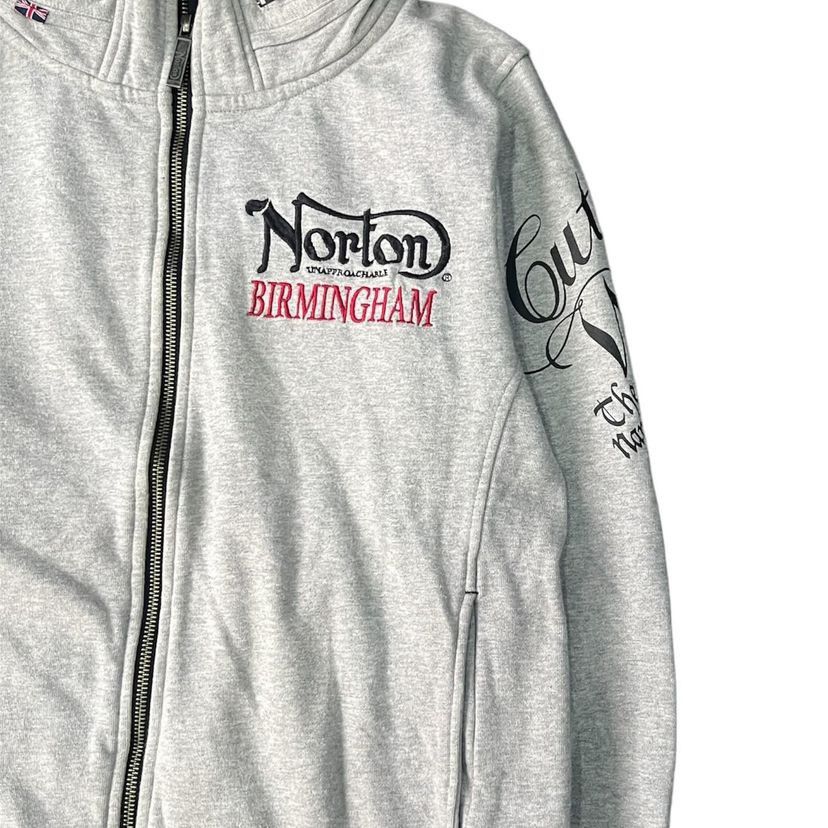 Norton Norton Zip Hoodie Vintage Size US L / EU 52-54 / 3 - 5 Thumbnail