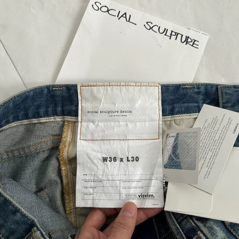 Visvim visvim size w36l30 18ss 03d14 jeans 2501-Nextarrow Size US 36 / EU 52 - 6 Thumbnail