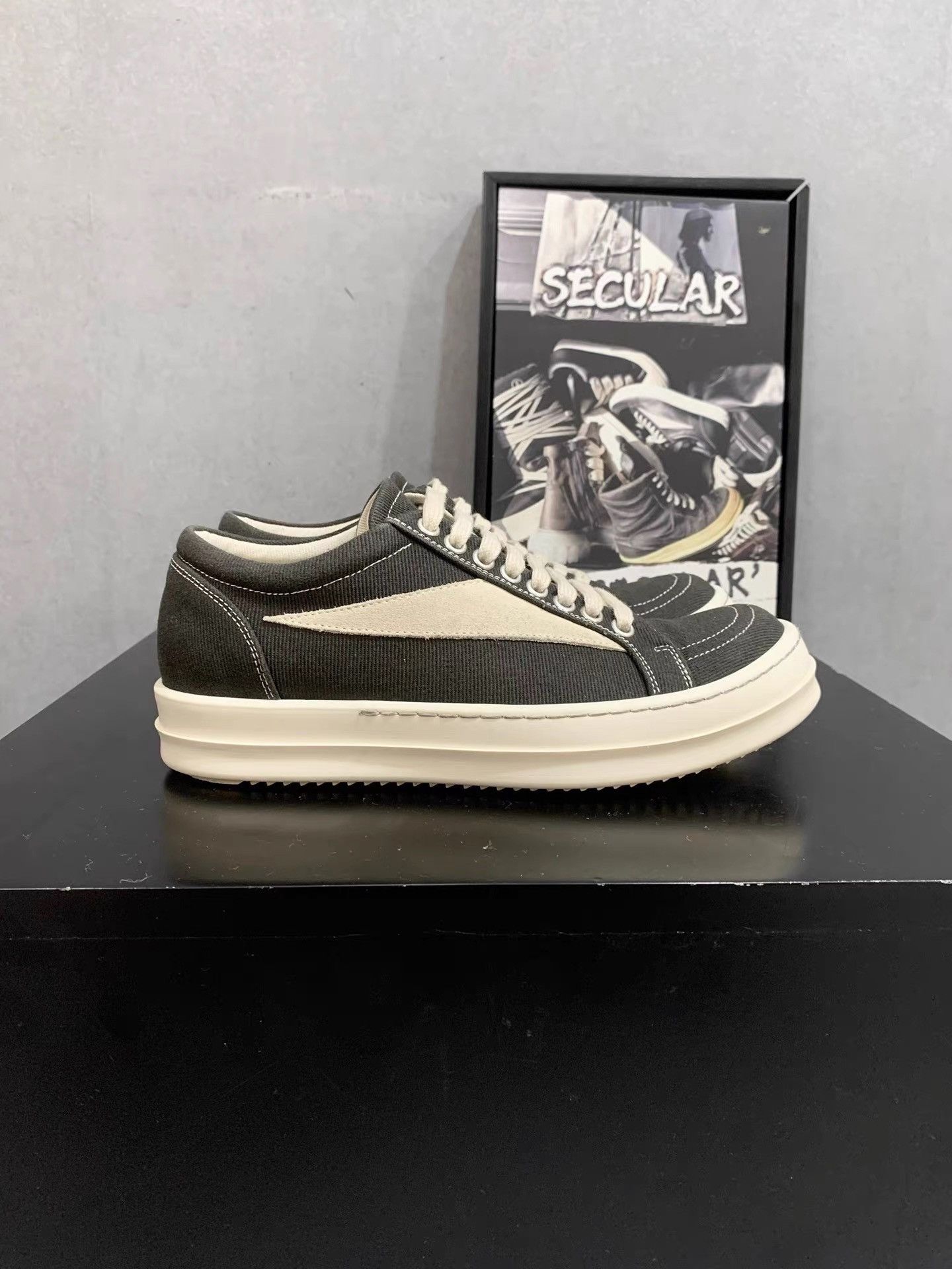 Rick Owens Rick Owens Infringement Vans Low-Top Sneakers K34 Size US 7 / IT 37 - 2 Thumbnail