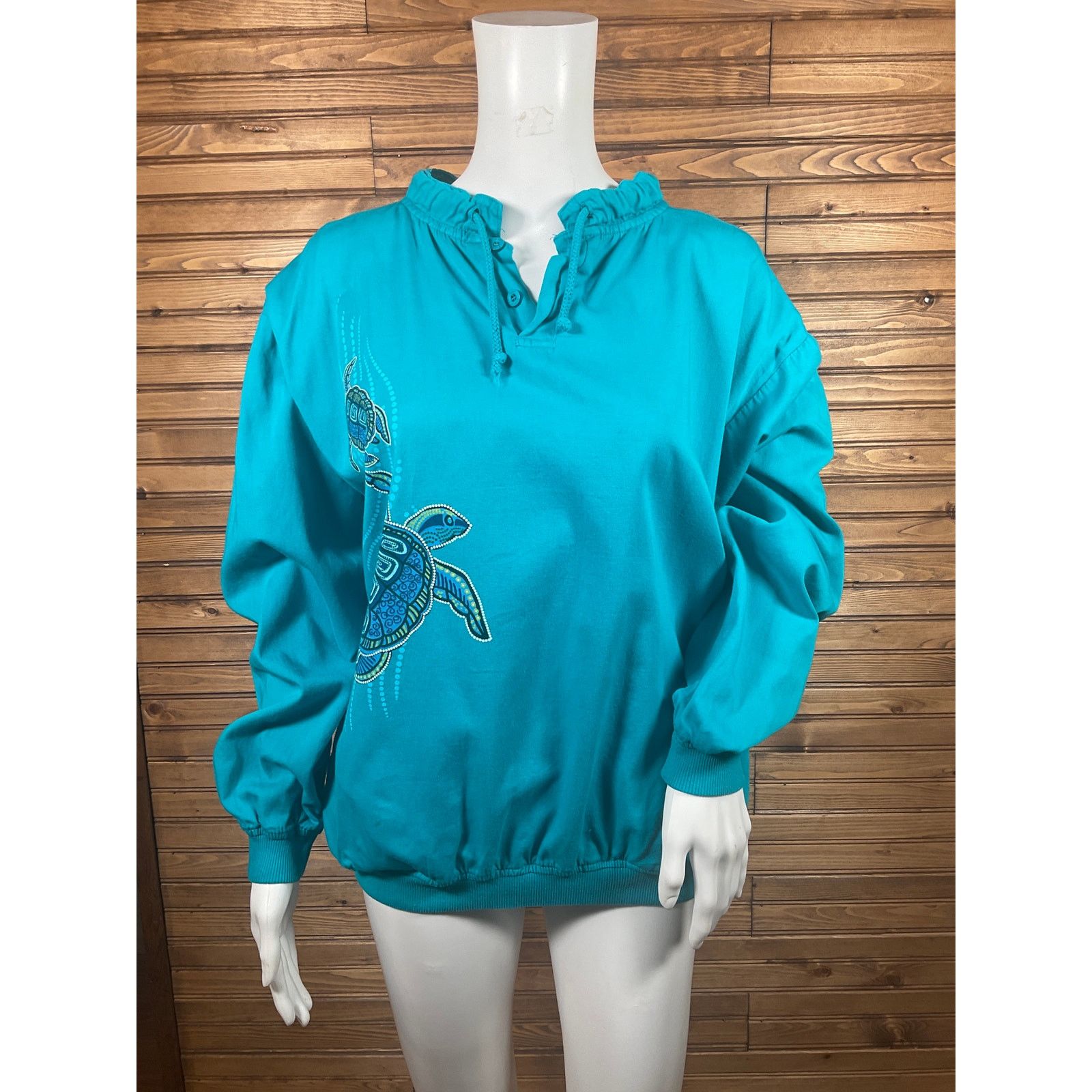 Other Crazy Shirts Vintage Single Stitch Sea Turtle Hawaii Small Size S / US 4 / IT 40 - 3 Thumbnail