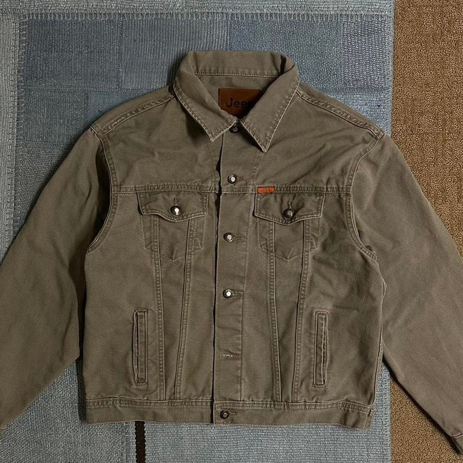 Jeep Jeep teflar denim work jacket Size US L / EU 52-54 / 3 - 5 Thumbnail