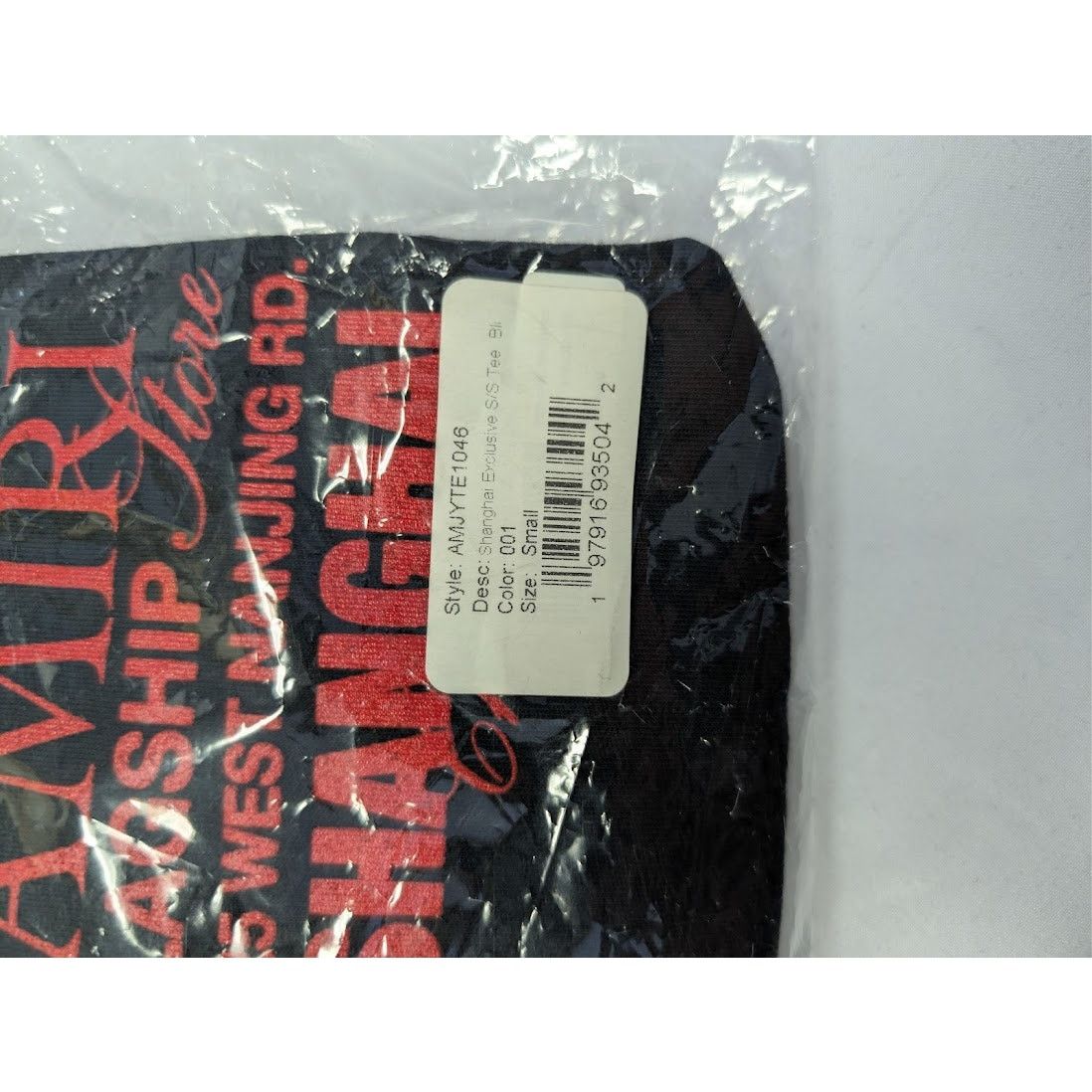 Amiri o1rshd1 Shanghai Exclusive Short Sleeve Tee T-Shirt in Black Size US S / EU 44-46 / 1 - 14 Thumbnail