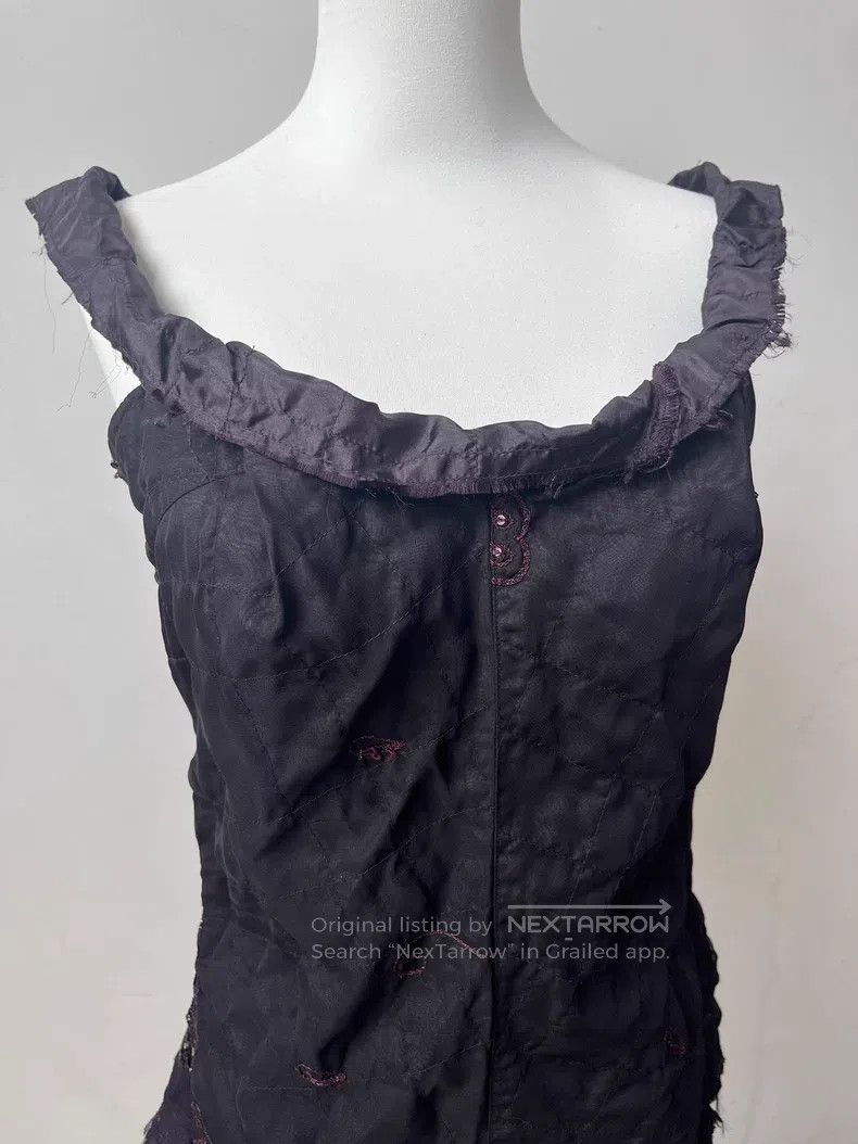 Other Junya Watanabe Embroidered crochet lace fringed vest Size M / US 6-8 / IT 42-44 - 5 Thumbnail