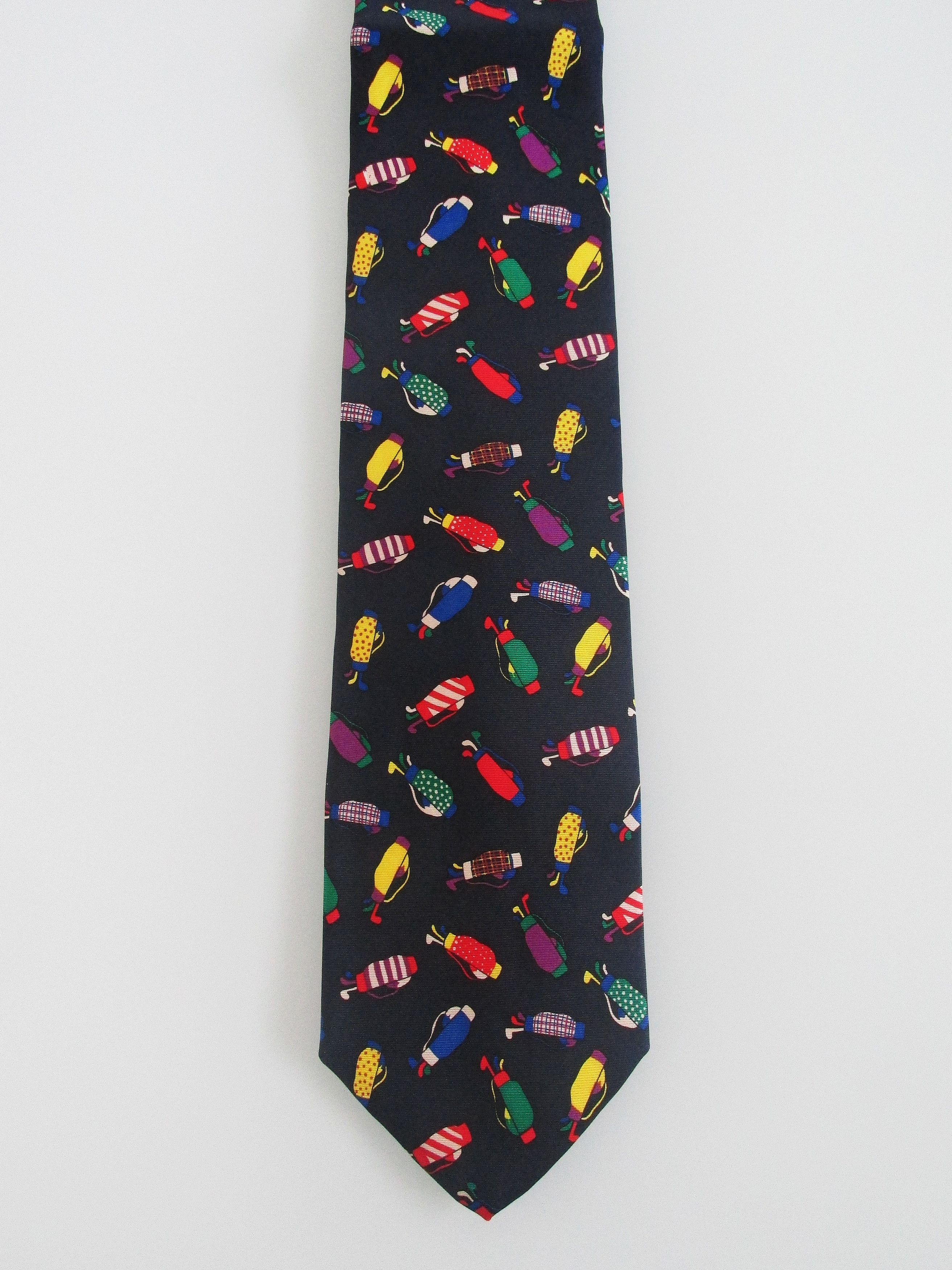 Other Alynn Golf Men's Silk Tie Size ONE SIZE - 2 Thumbnail