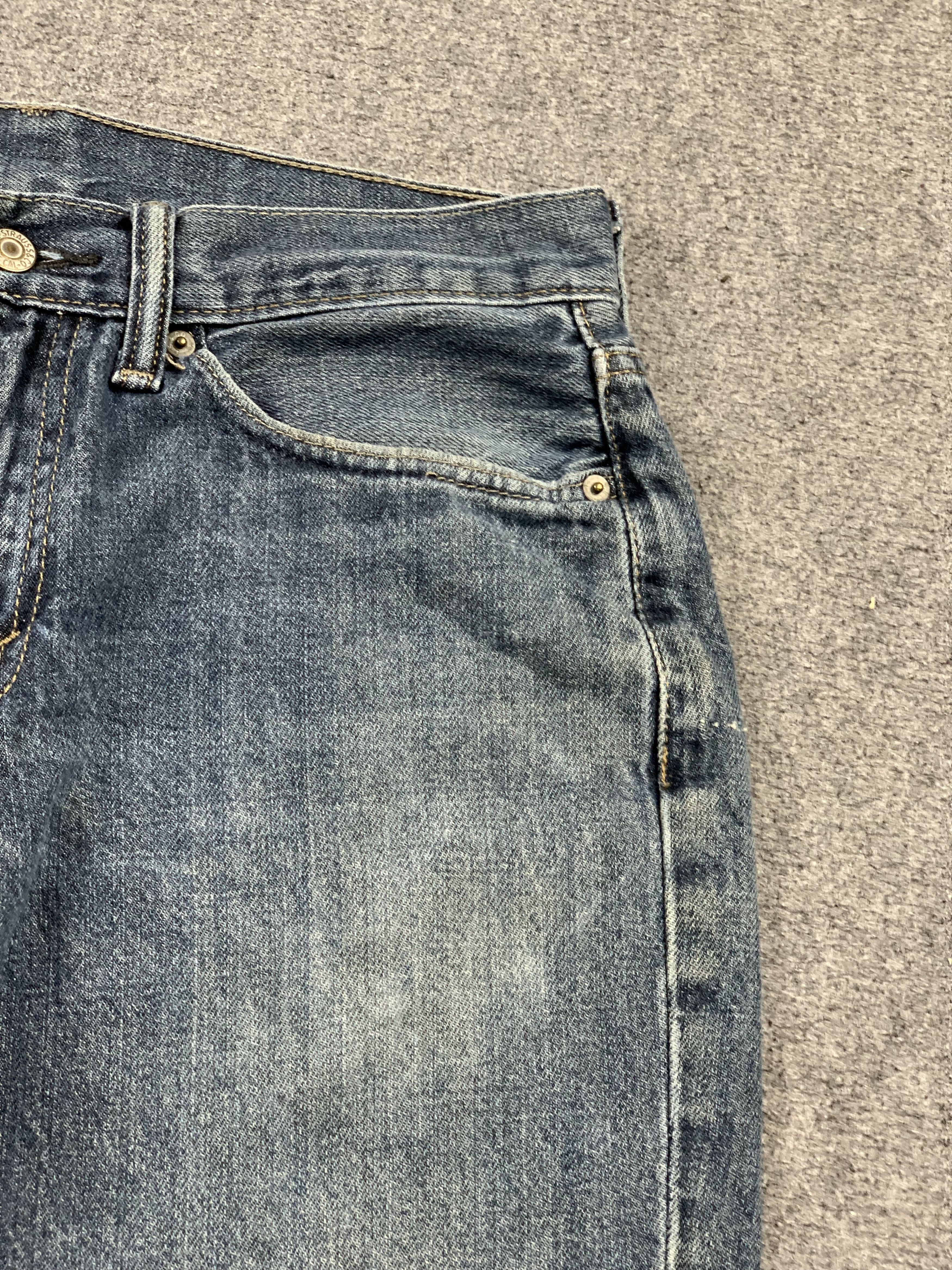 Levi's Vintage Levis 514 Faded Blue Jeans DP2189 Size US 31 - 7 Thumbnail