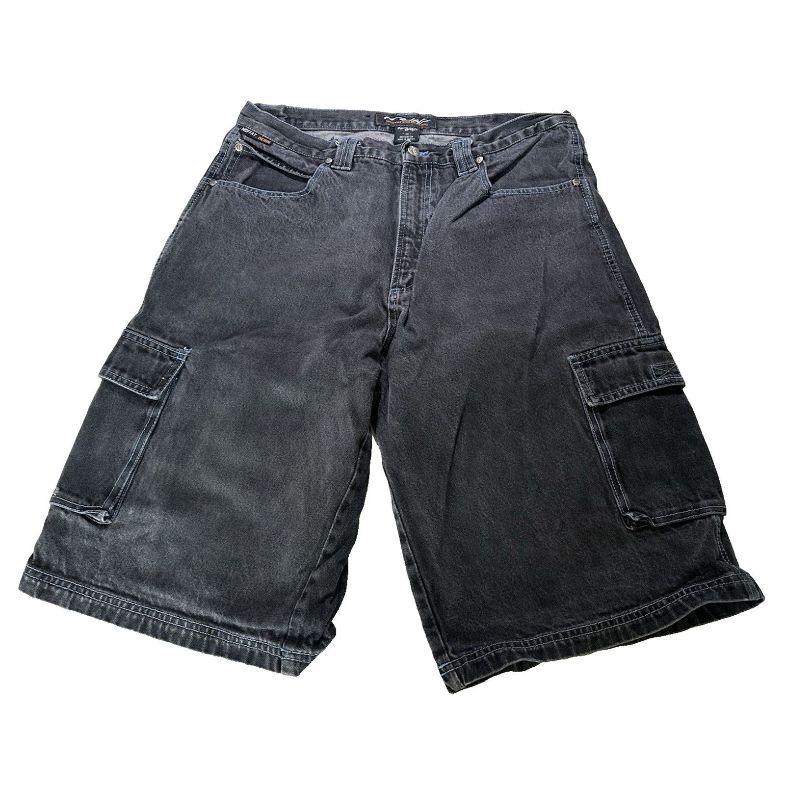 Other Moffat Baggy Cargo Shorts Black Denim sz 38 Hip Hop Y2K 90s Size US 38 / EU 54 - 1 Thumbnail