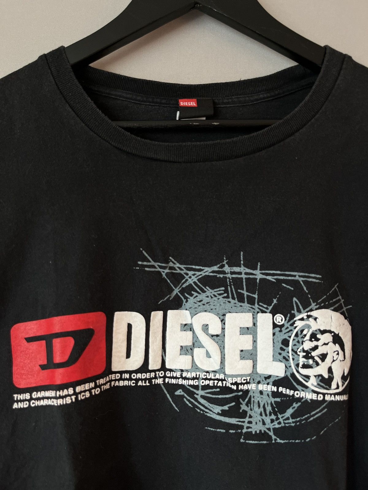 Diesel Diesel Vintage T-Shirt Big Logo Size US XL / EU 56 / 4 - 3 Thumbnail