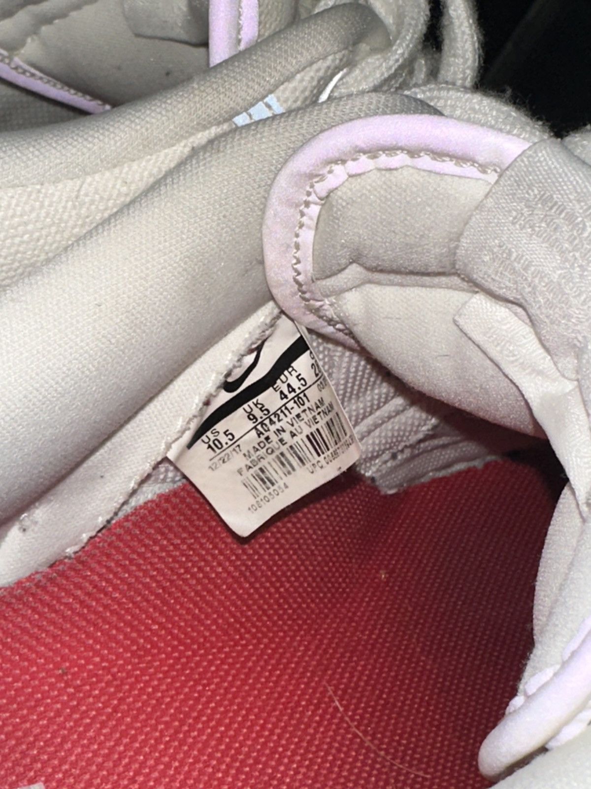 Nike Nike Air Force 1 Low Travis Scott Sail Size 10.5 Size US 10.5 / EU 43-44 - 10 Thumbnail