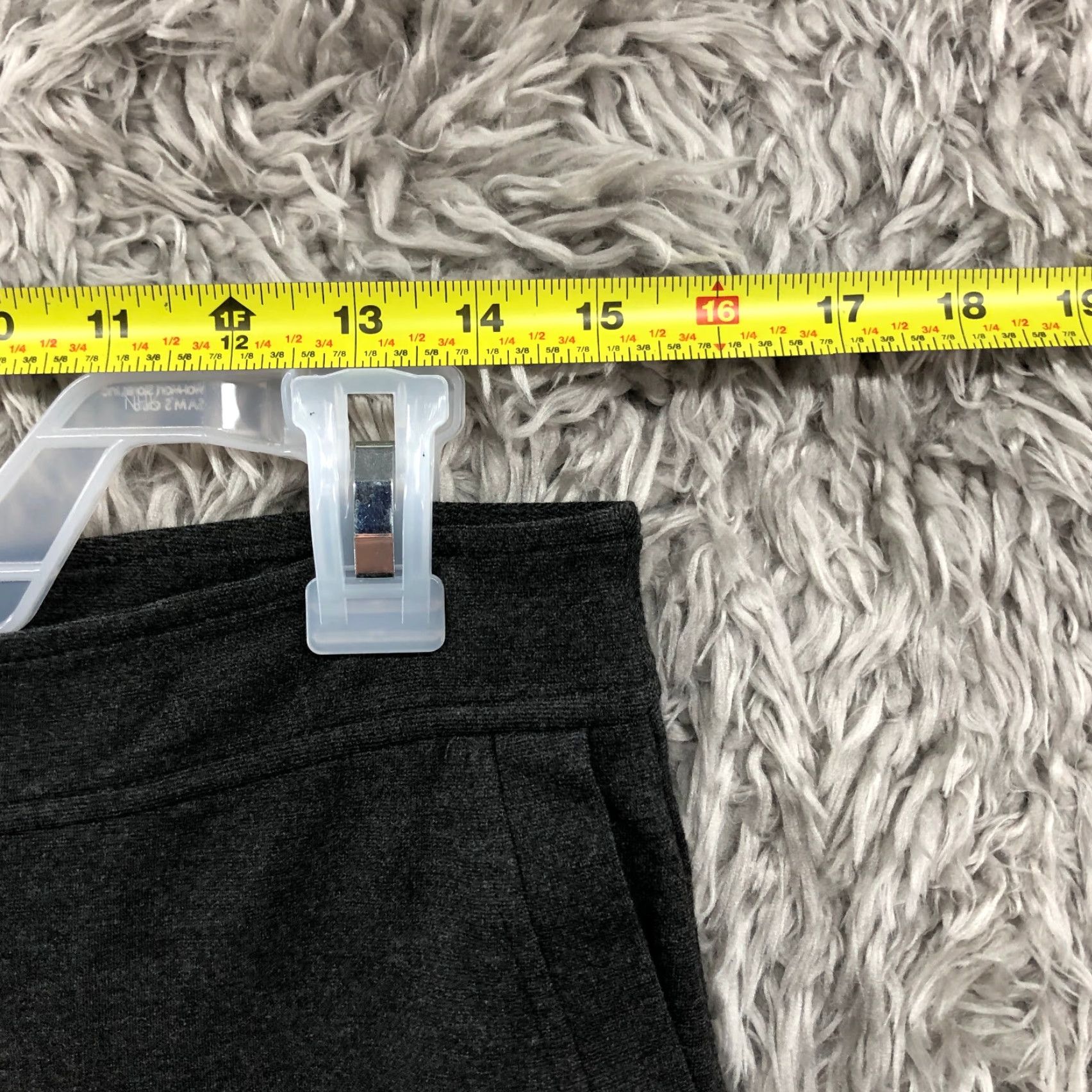 Eileen Fisher Eileen Fisher Pants Womens 8 Mid Rise Straight Leg Hook and Eye Black Knit Front Flat Front Pockets Regular Inseam 26 in Size 28 Waist Vintage: No Size 30" / US 8 / IT 44 - 2 Thumbnail