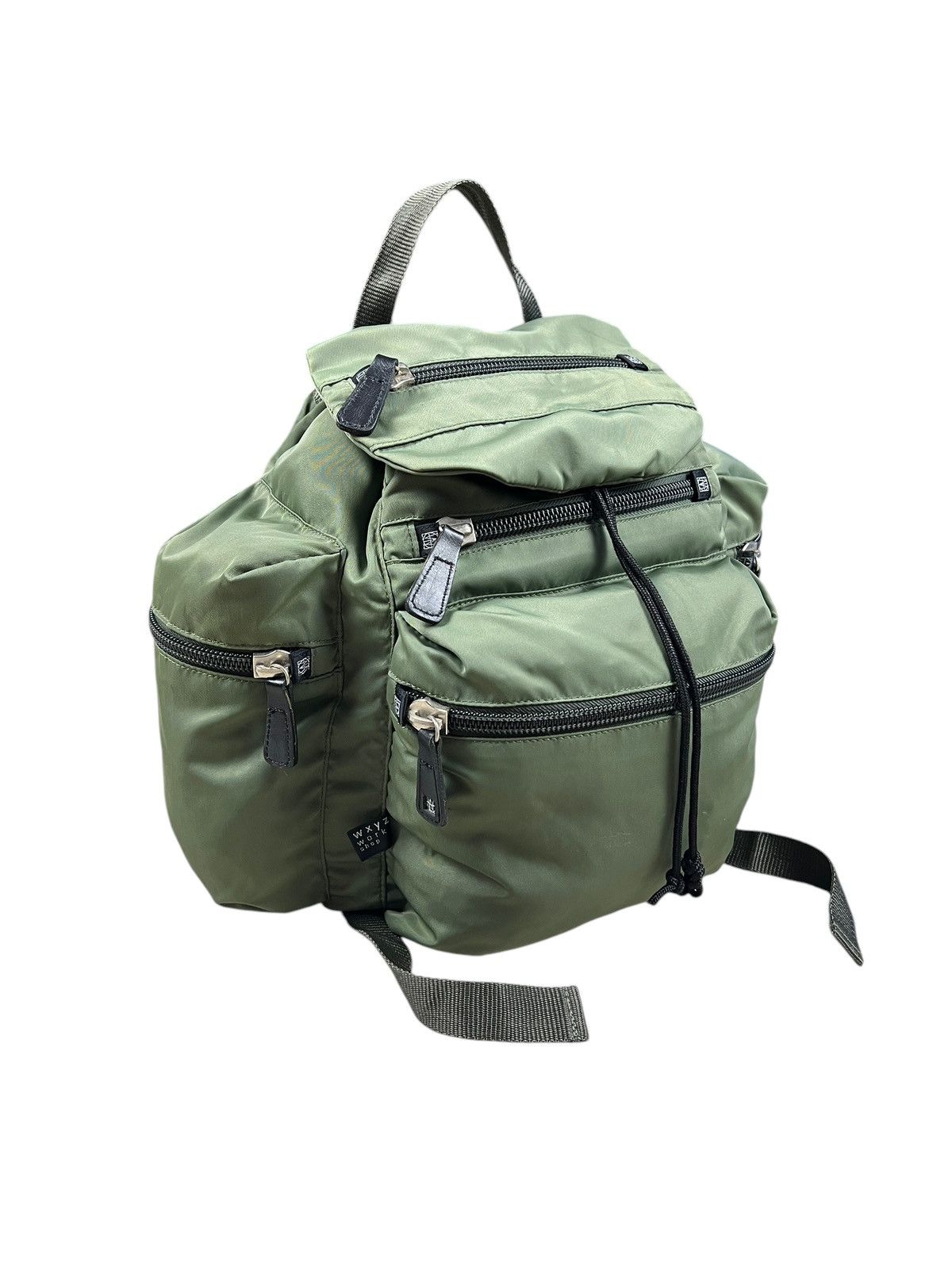 Y's × Yohji Yamamoto 1990s Yohji Yamamoto Workshop Tanker Backpack Size ONE SIZE - 10 Thumbnail