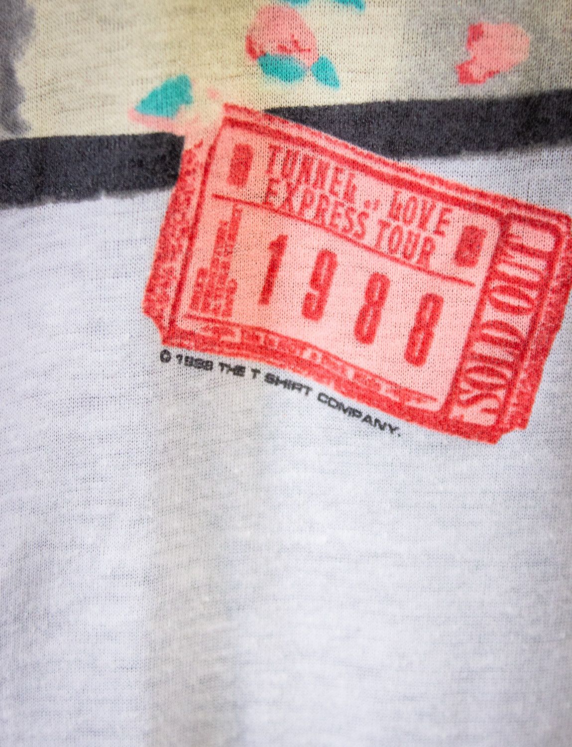 Band Tees × Vintage Bruce Springsteen Tunnel Of Love Concert T Shirt 1988 Size US S / EU 44-46 / 1 - 5 Thumbnail