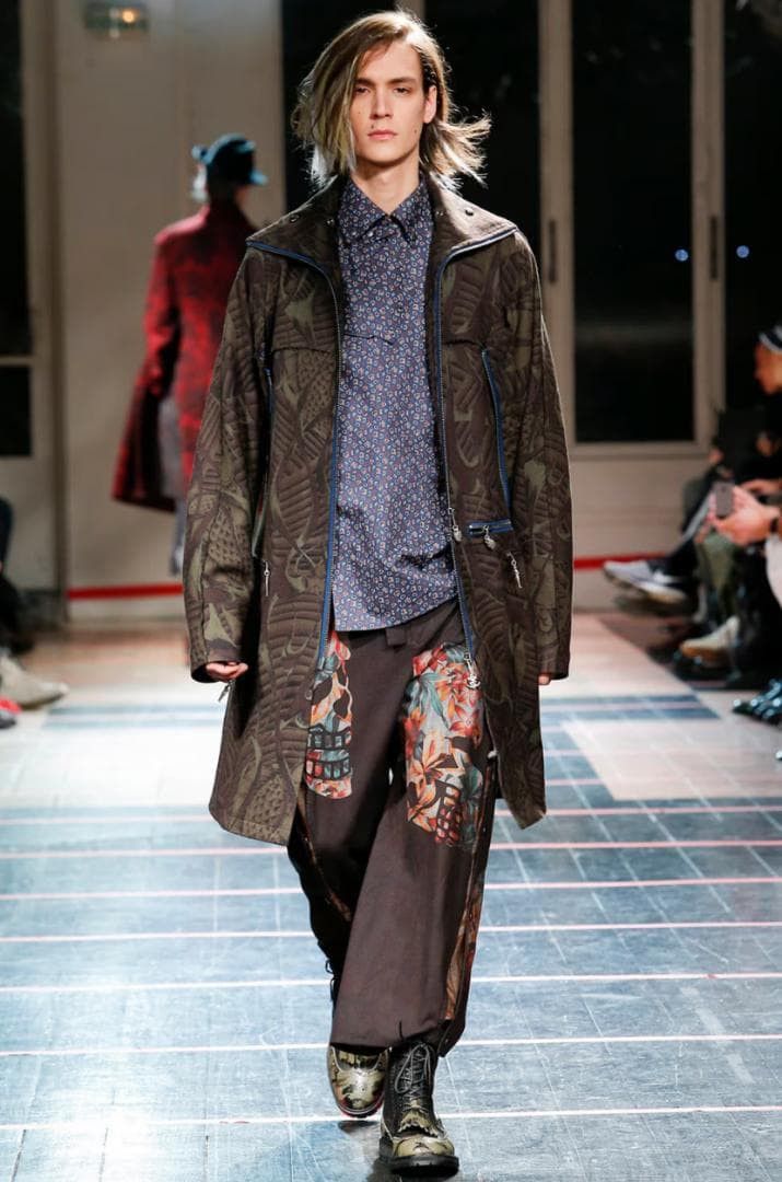 yohji yamamoto POUR HOMME/14aw skull wrap pants