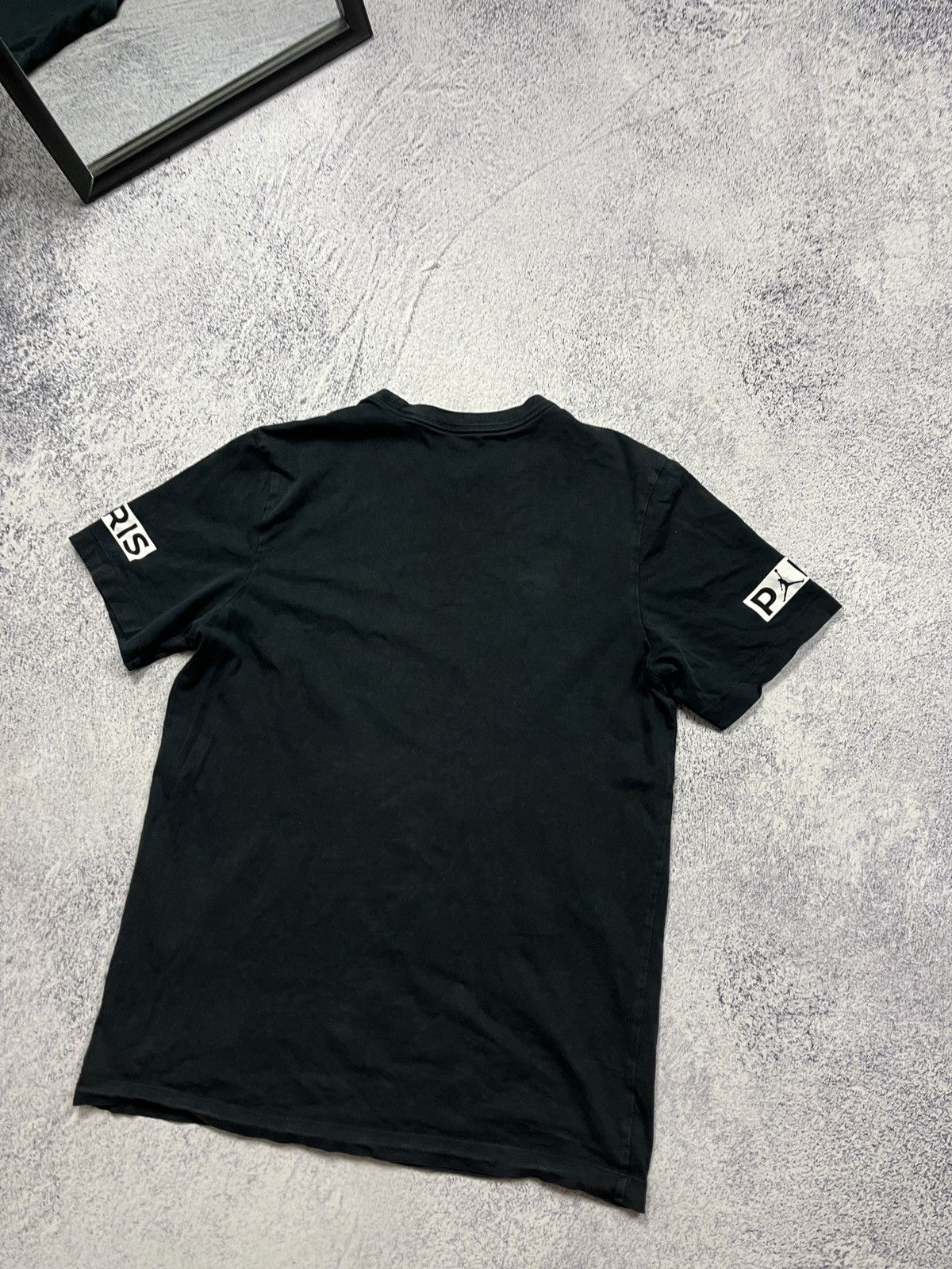 Jordan Brand Jordan Paris Saint Germain Big Logo T Shirt Drill Hype Y2k Size US M / EU 48-50 / 2 - 12 Thumbnail