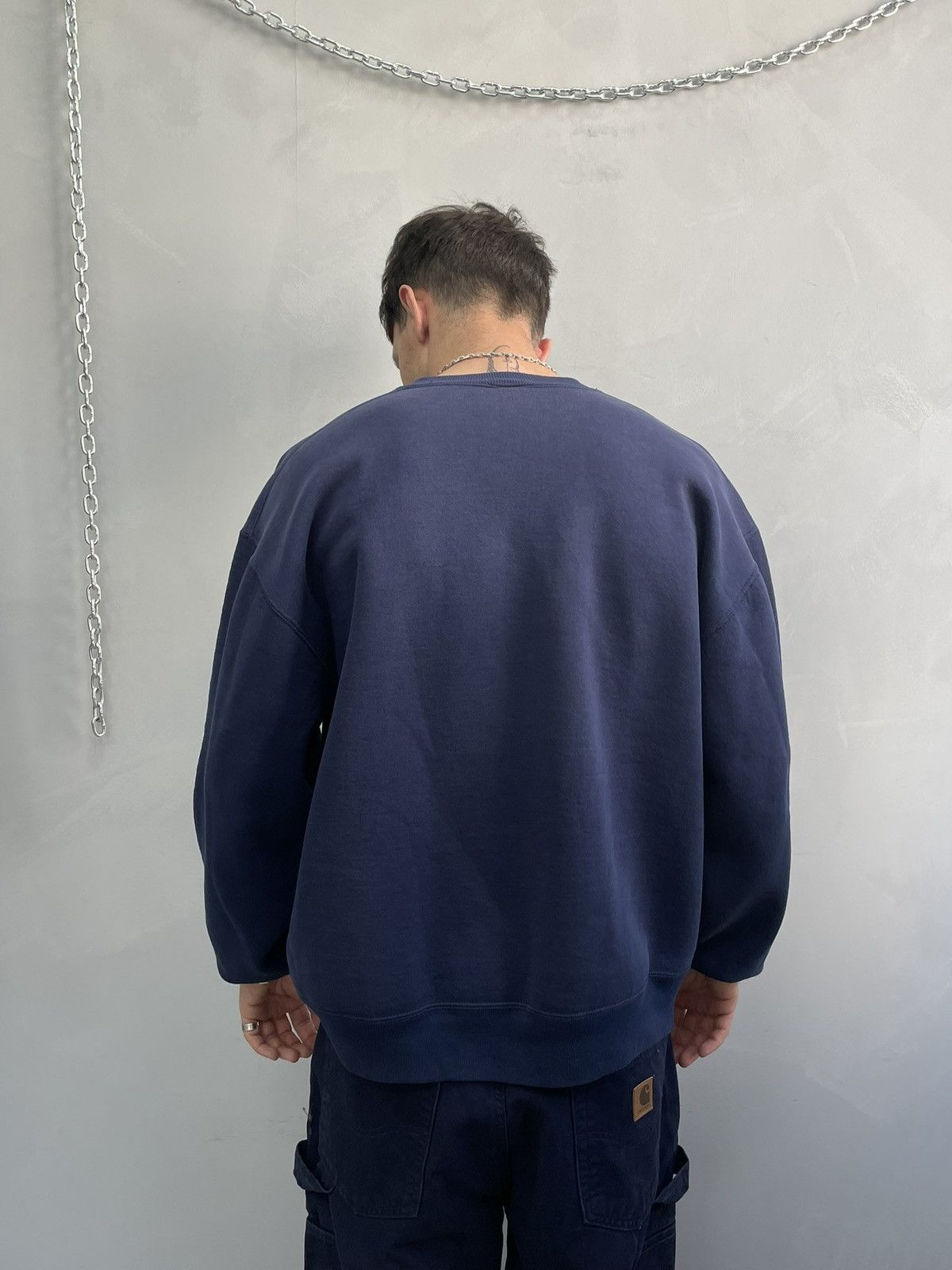 Russell Athletic 90s sun faded Russel athletic blank sweatshirt crewneck y2k Size US XL / EU 56 / 4 - 6 Thumbnail