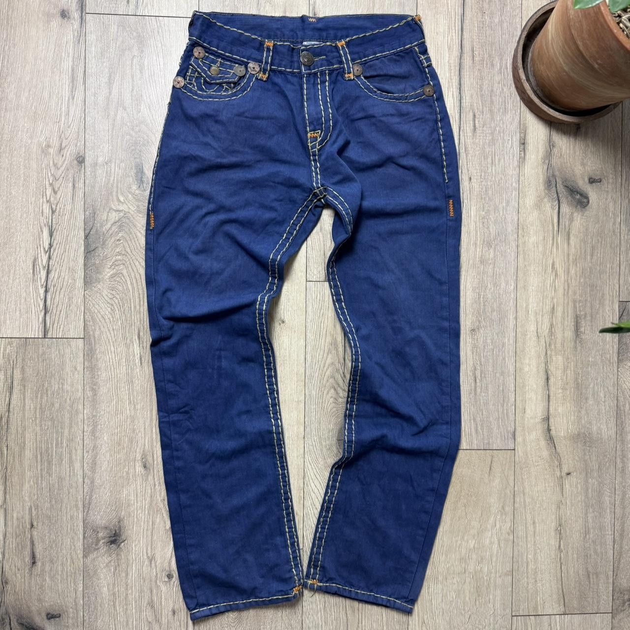 True Religion True Religion Fat Stitch Vintage 2000s Bottoms Size US 34 / EU 50 - 4 Thumbnail