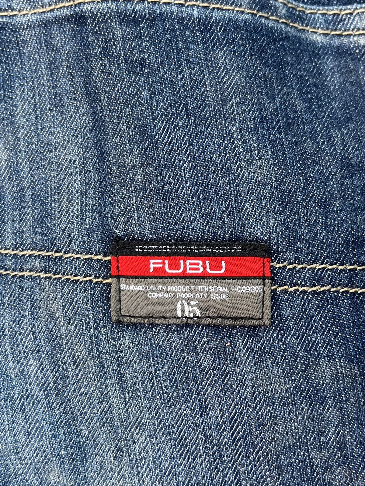 Fubu × Japanese Brand × Vintage CRAZY 90s FUBU NASCAR 🏎️ Size US 34 / EU 50 - 14 Thumbnail