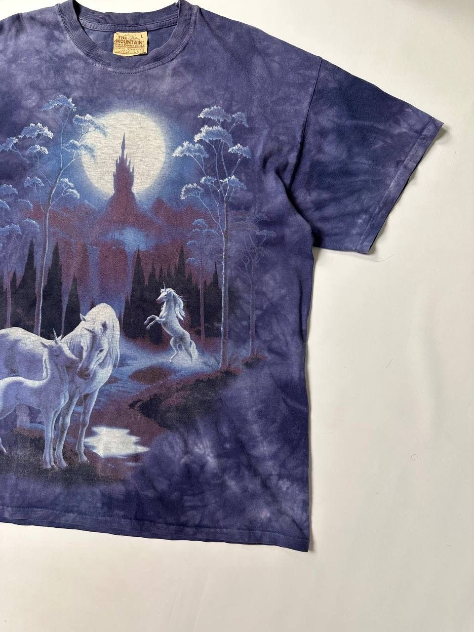 The Mountain 2000’s The Mountain Unicorn Tie Dye T Shirt Size US L / EU 52-54 / 3 - 4 Thumbnail