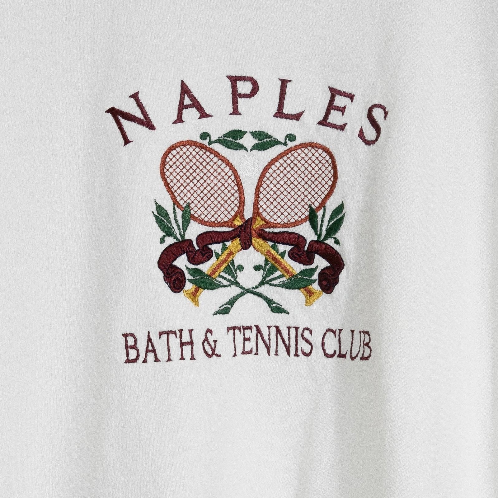 Vintage Vintage 90s Naples Bath & Tennis Club T Shirt Mens Large Size US L / EU 52-54 / 3 - 3 Thumbnail