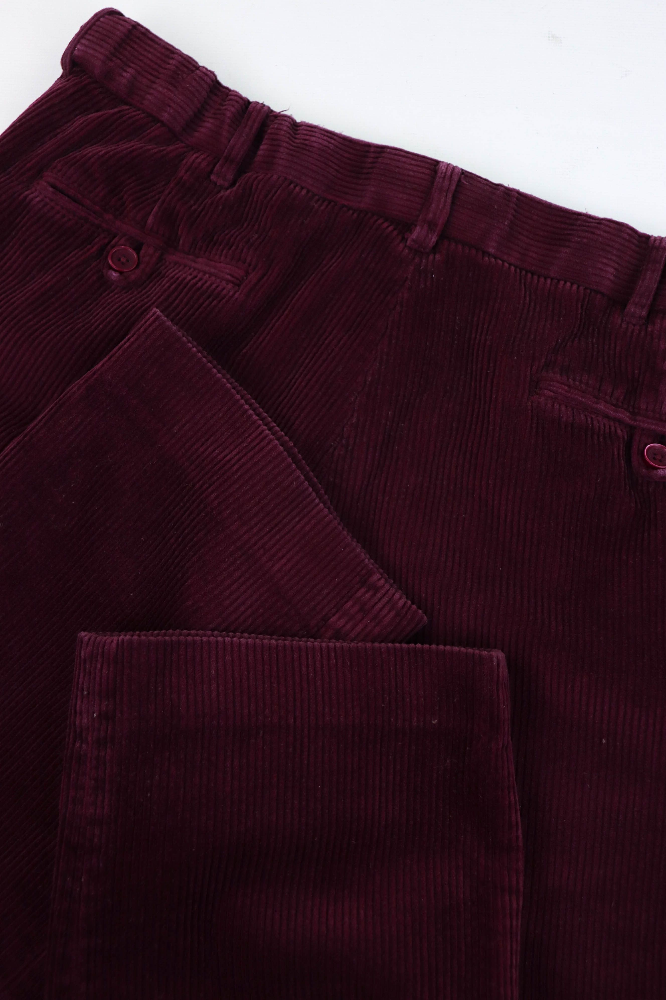 Vintage Peter Christian Gentlemen Outfitters Wine Red Corduroy Pants Size US 32 / EU 48 - 8 Thumbnail