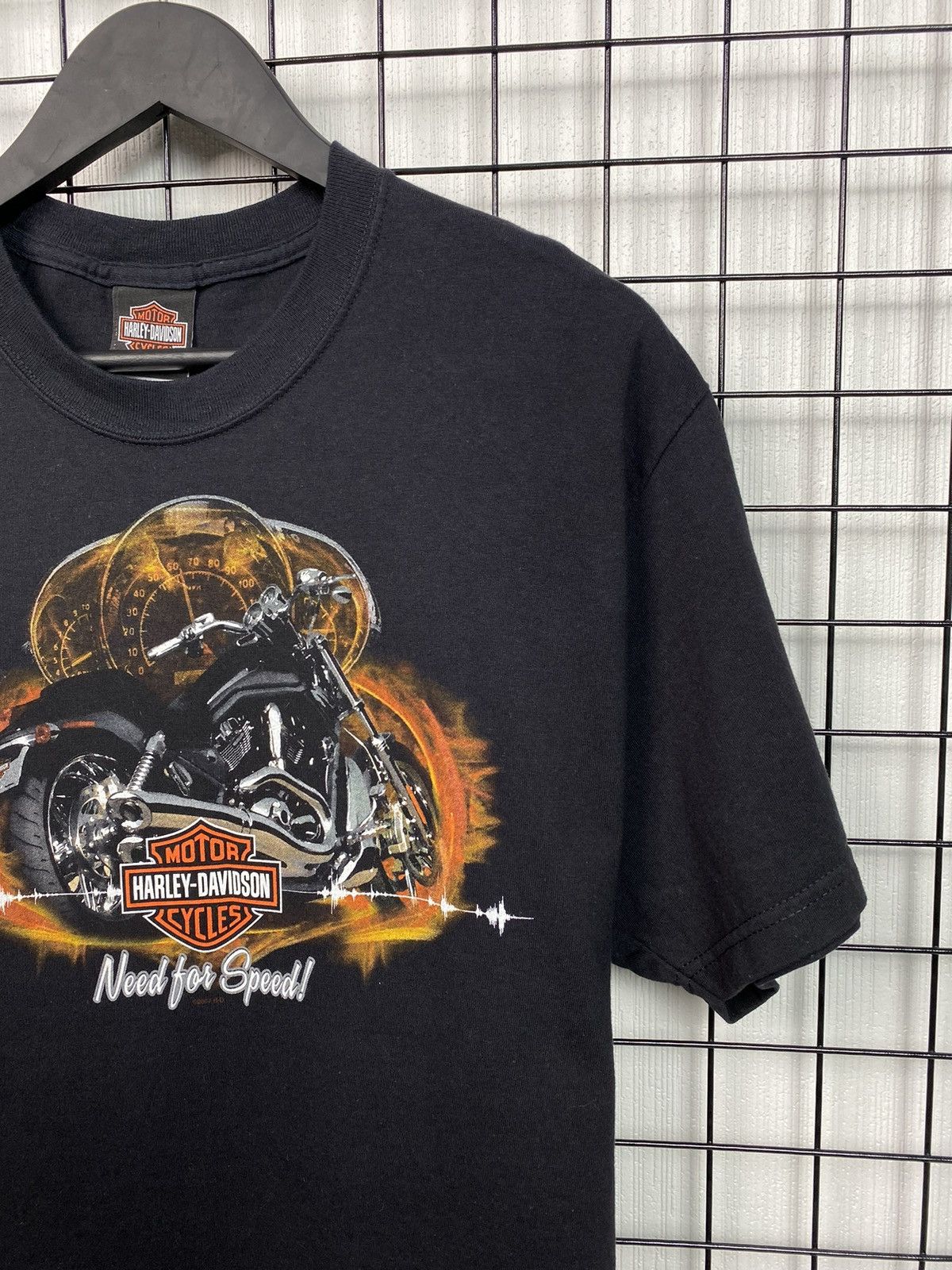 Hanes Harley Davidson rare T Shirt Oman Muscat Sultanate men Black Size US L / EU 52-54 / 3 - 3 Thumbnail