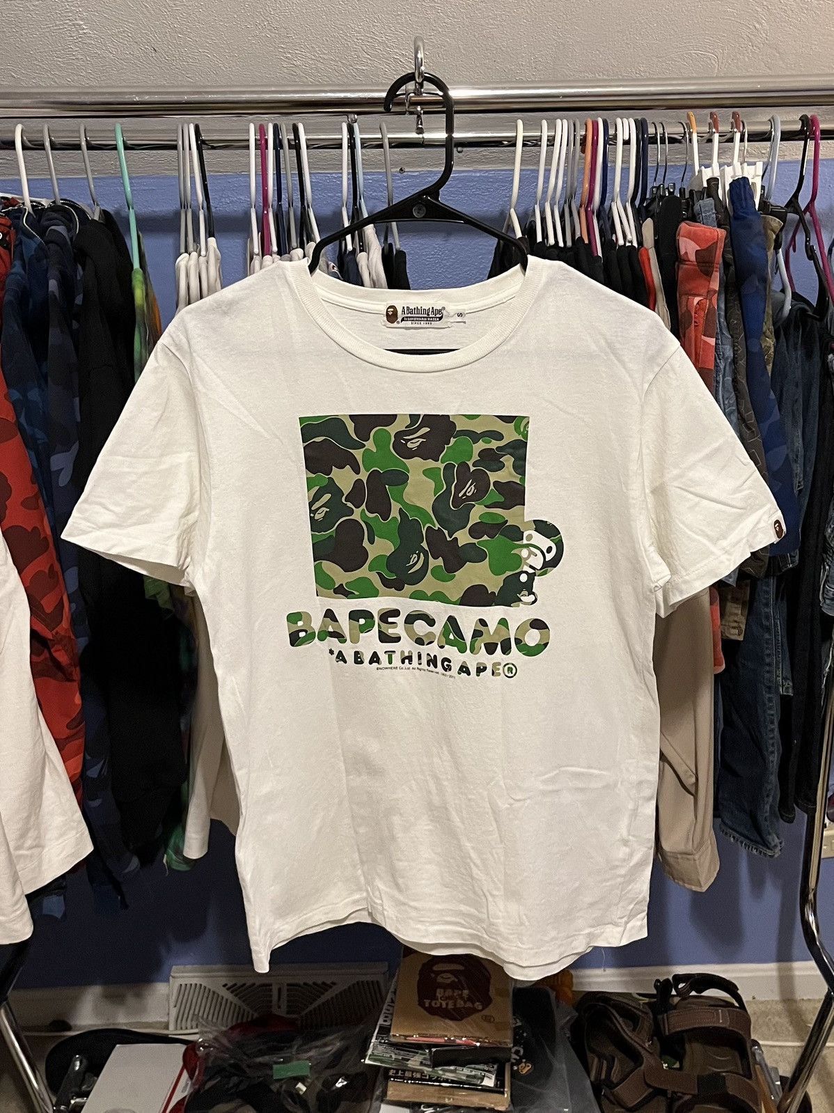 Bape Bape camo Milo Shirt Size US S / EU 44-46 / 1 - 1 Thumbnail