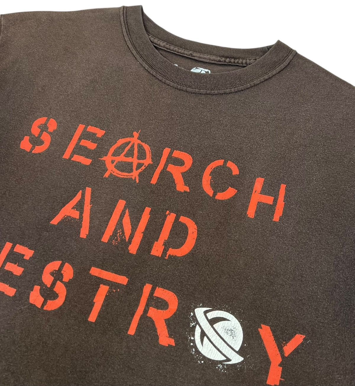 Japanese Brand Sunfaded Vintage Lost Search and Destroy “anarchy” Tee Size US M / EU 48-50 / 2 - 3 Thumbnail