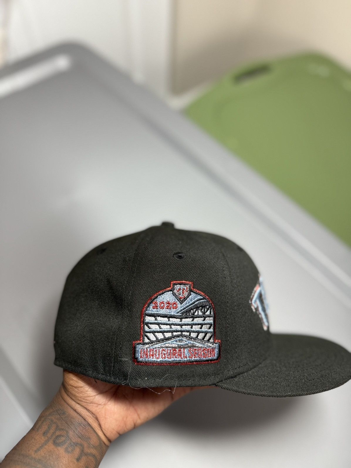 Hat Club × New Era NEW ERA 59FIFTY Texas Rangers Fitted Hat Size 7 1/8 Size ONE SIZE - 3 Thumbnail