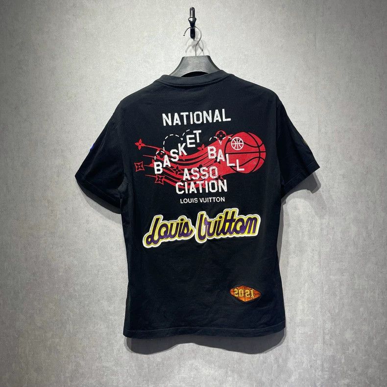 Louis Vuitton LOUIS VUITTON Multi-logo printed short sleeves Size US L / EU 52-54 / 3 - 2 Thumbnail