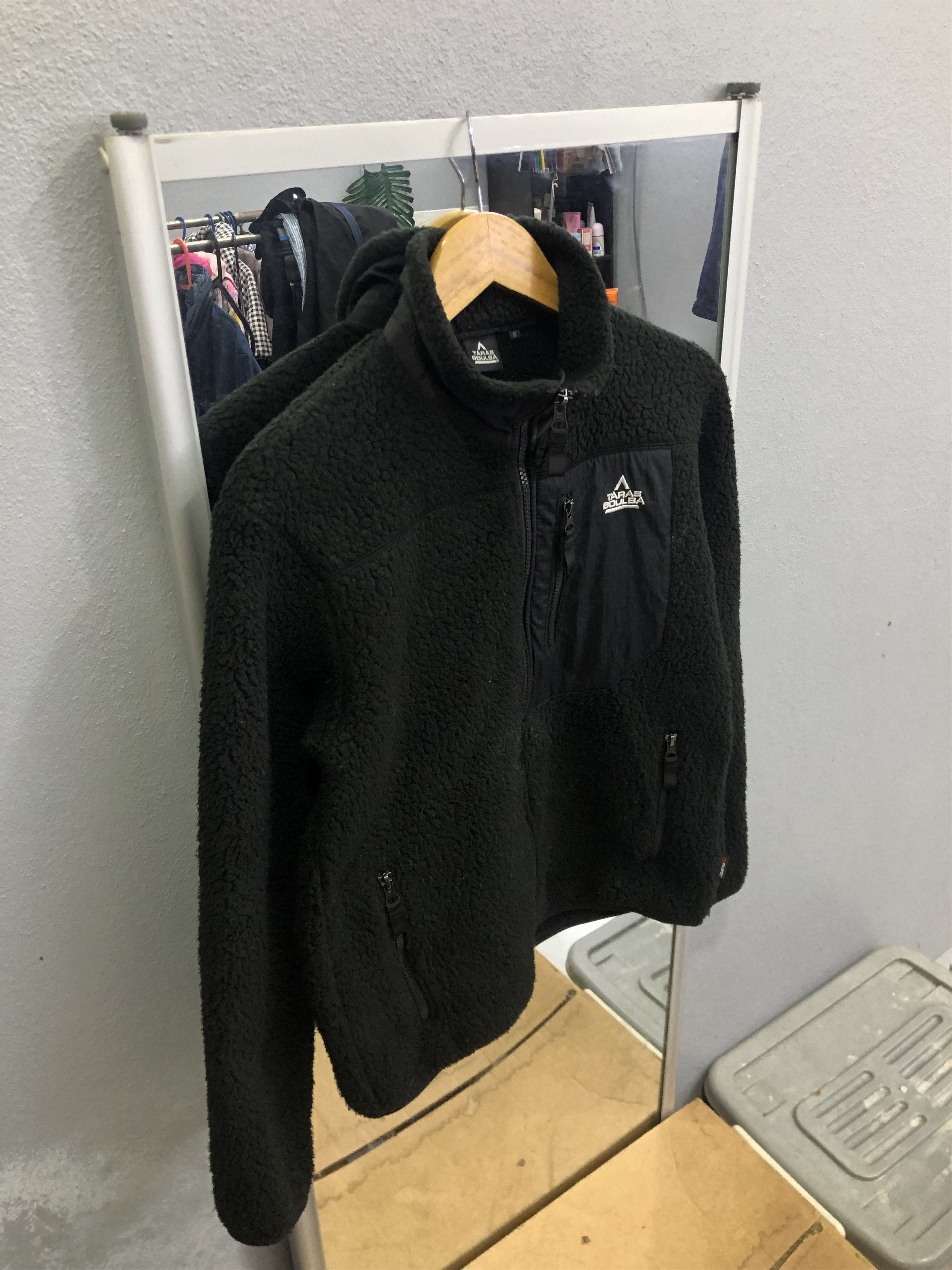 Japanese Brand Taras Boulba Polartec Fleece Jacket Black Size US S / EU 44-46 / 1 - 3 Thumbnail