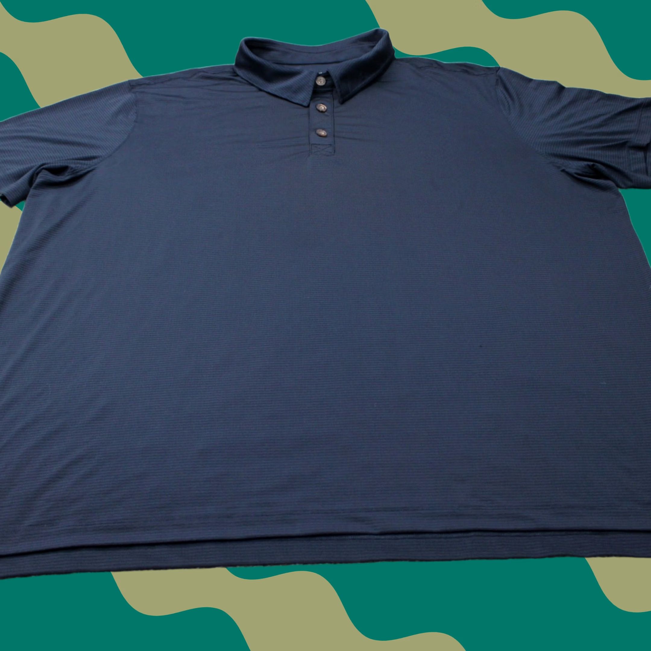 Vintage Duluth Mens Polo Shirt Blue 3XL XXXL Short Sleeve Pullover Regular Fit Classic Outdoor Pocket Breathable Cotton Blend Polyester Spandex Shirt Size US XXL / EU 58 / 5 - 1 Thumbnail