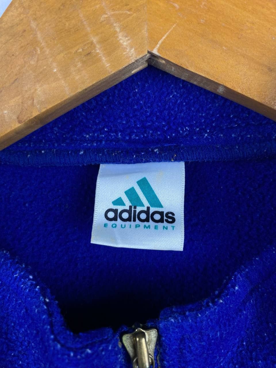 Adidas vintage adidas equipment anorak fleece jacket nice design Size US L / EU 52-54 / 3 - 5 Thumbnail