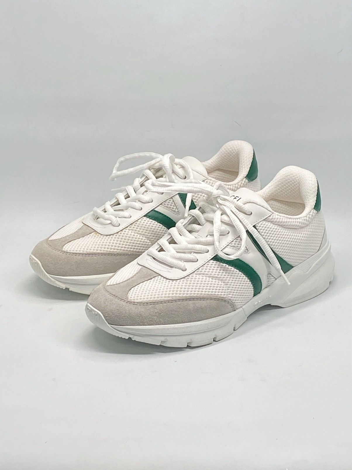 Celine Celine CR-01 Suede-Trimmed Leather and Mesh Sneakers size 37 Size US 7 / IT 37 - 5 Thumbnail