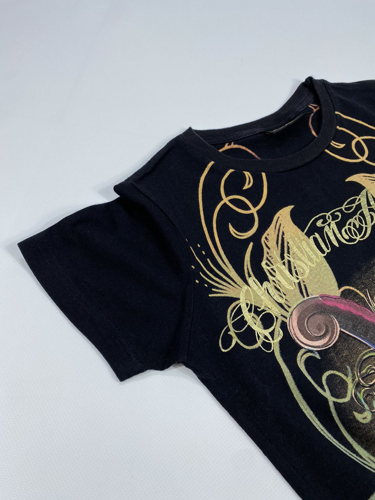 Christian Audigier 🔥LASTDROP🔥 Y2K Christian Audigier Skull Rhinestones T-shirt Size M / US 6-8 / IT 42-44 - 9 Thumbnail