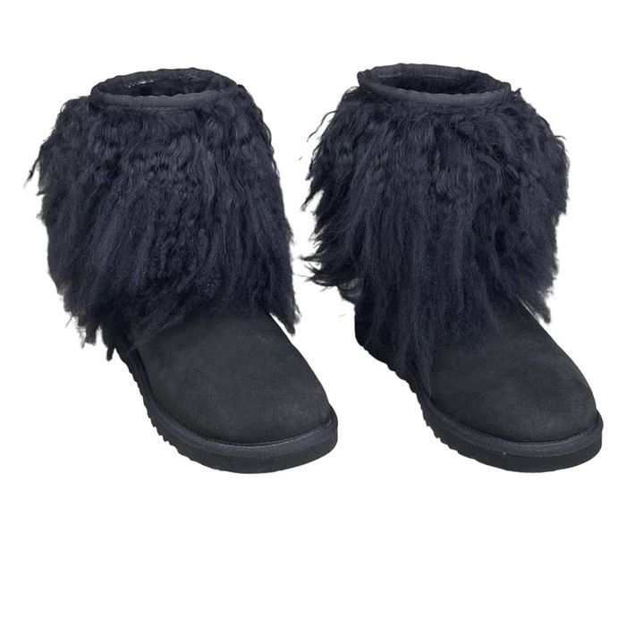 Ugg mongolian fur outlet cuff boots