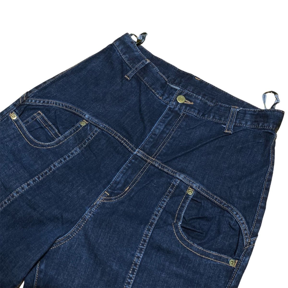 Issey Miyake Vintage Mercibeaucoup Issey Miyake Denim Pants Size US 30 / EU 46 - 3 Thumbnail