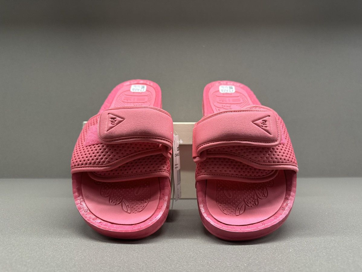 Adidas × Pharrell Adidas Boost Slide Pharrell Semi Solar Pink Size US 7 / IT 37 - 4 Thumbnail